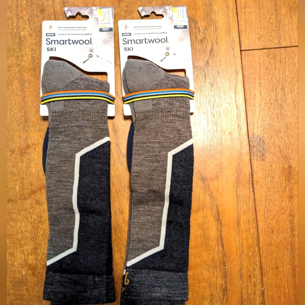 Smartwool Men's Ski Socks - Gray/Brown